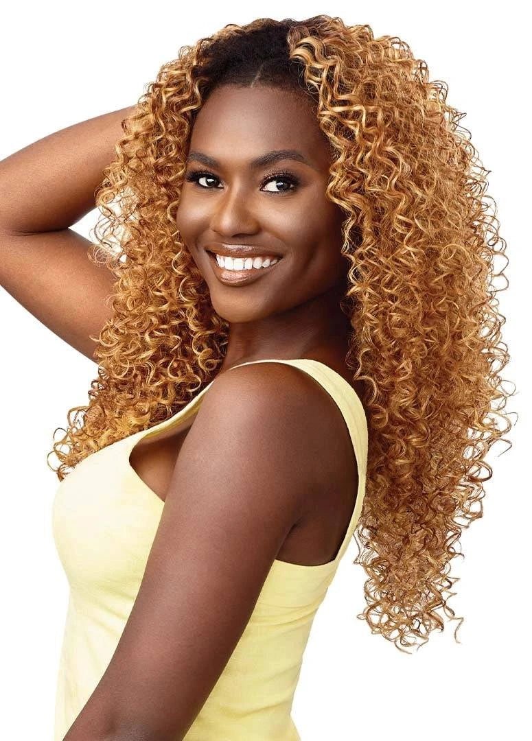 Outre Converti-Cap Dominican Bounce | Versatile Synthetic Half Wig