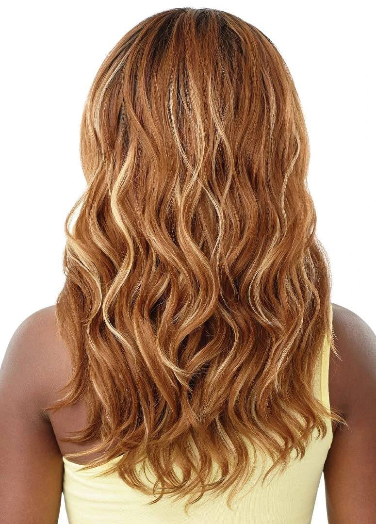 Outre Converti-Cap Synthetic Half Wig - Rosey Waves