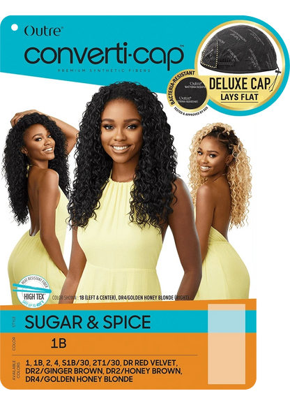 Outre Synthetic Converti-Cap Half Wig - SUGAR & SPICE