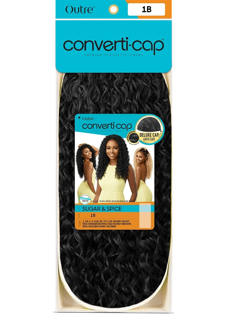 Outre Synthetic Converti-Cap Half Wig - SUGAR & SPICE