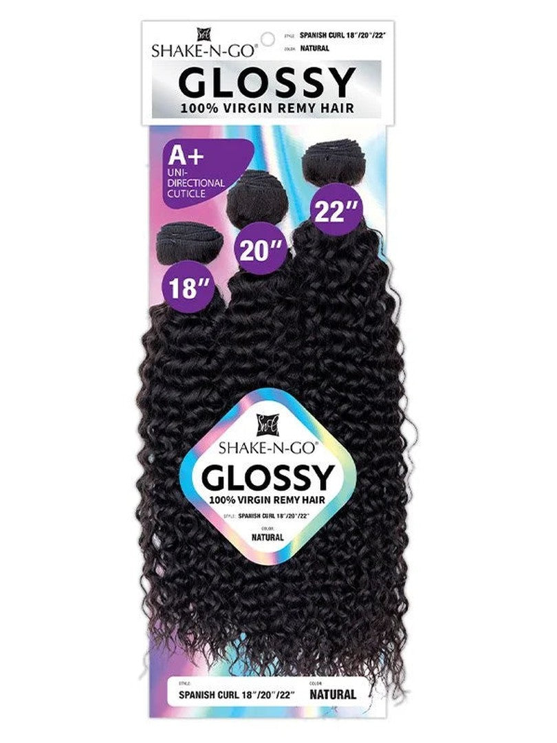 GLOSSY SPANISH CURL 3 BUNDLE DEAL