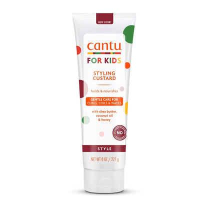 Cantu Kids Styling Custard - Shea Butter, Coconut Oil & Honey (8 oz)