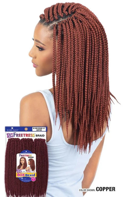 FB 3X BOX BRAID 12"