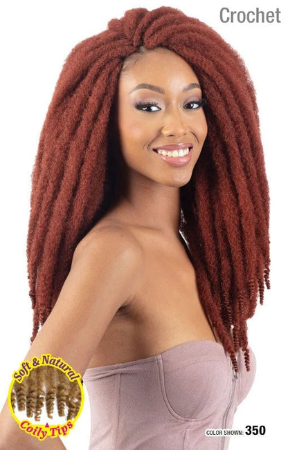 SH 3X CUBAN TWIST SOFT & NATURAL 16"