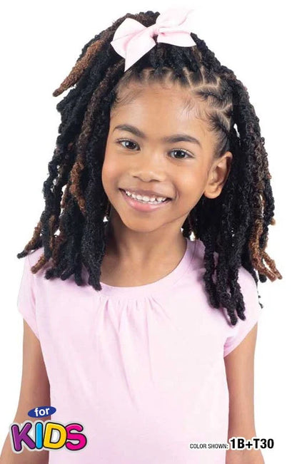 Freetress Braid 3X Kids-Distressed Loc 8" Crochet Faux Locs