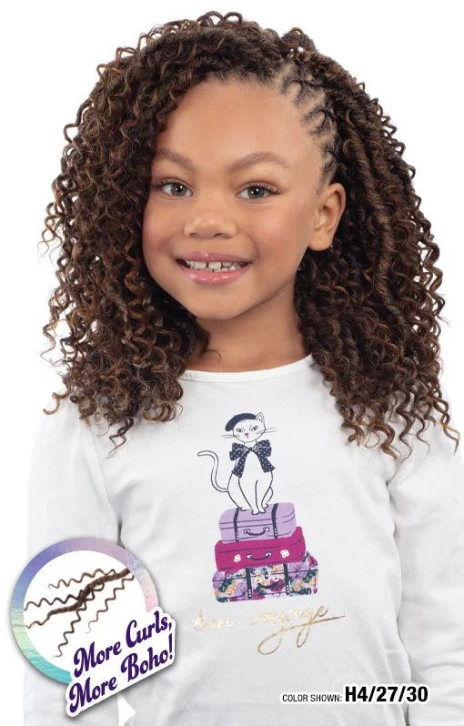 Freetress Braid Kids-Water Curl Crochet Boho Locs 10"