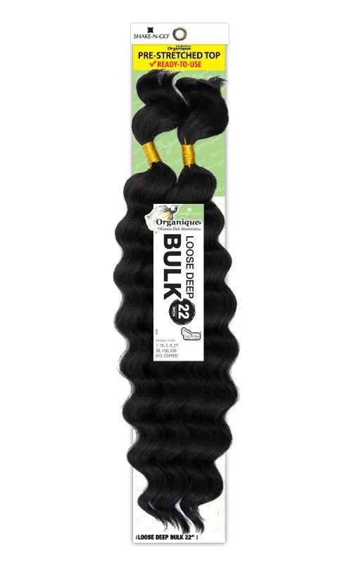 Organique Loose Deep Bulk 18"-22" Synthetic Hair