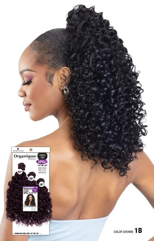Shake-N-Go SHAKE-N-GO HAWAIIAN CURL 3PCS (18"20"22")  - Front View