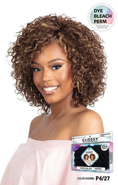 GLOSSY BURMESE CURL 3PCS - Hair Depot