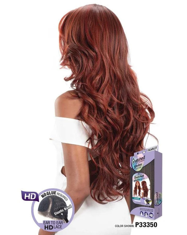 Snatched Glueless Lace Wig - Scarlet