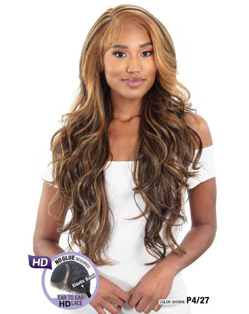 Snatched Glueless Lace Wig - Scarlet