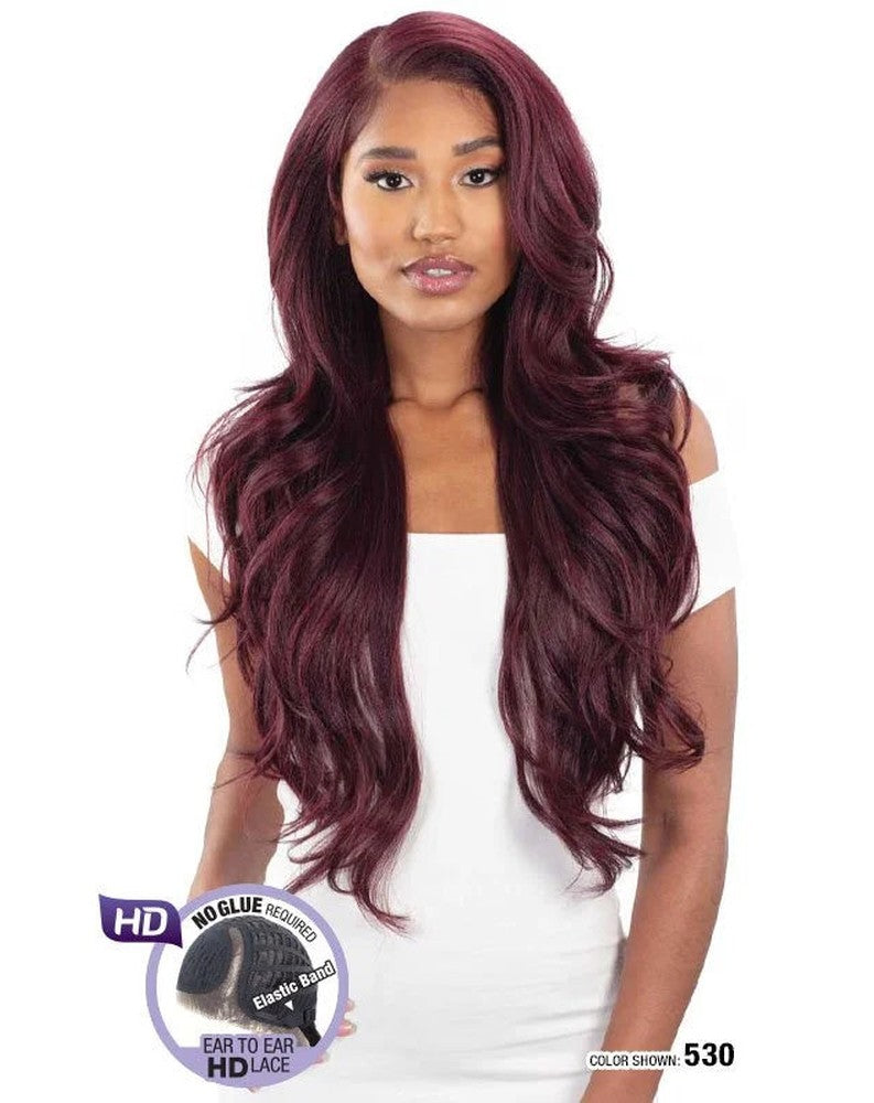 Snatched Glueless Lace Wig - Scarlet