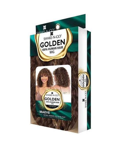 Golden 100% Human Hair Wig Maeve