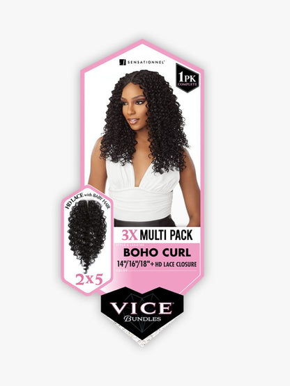 VICE BUNDLE MULTI BOHO CURL 14,16,18