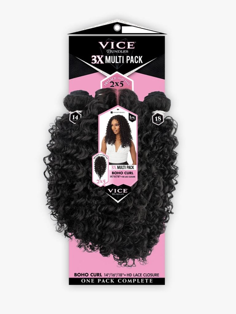 VICE BUNDLE MULTI BOHO CURL 14,16,18