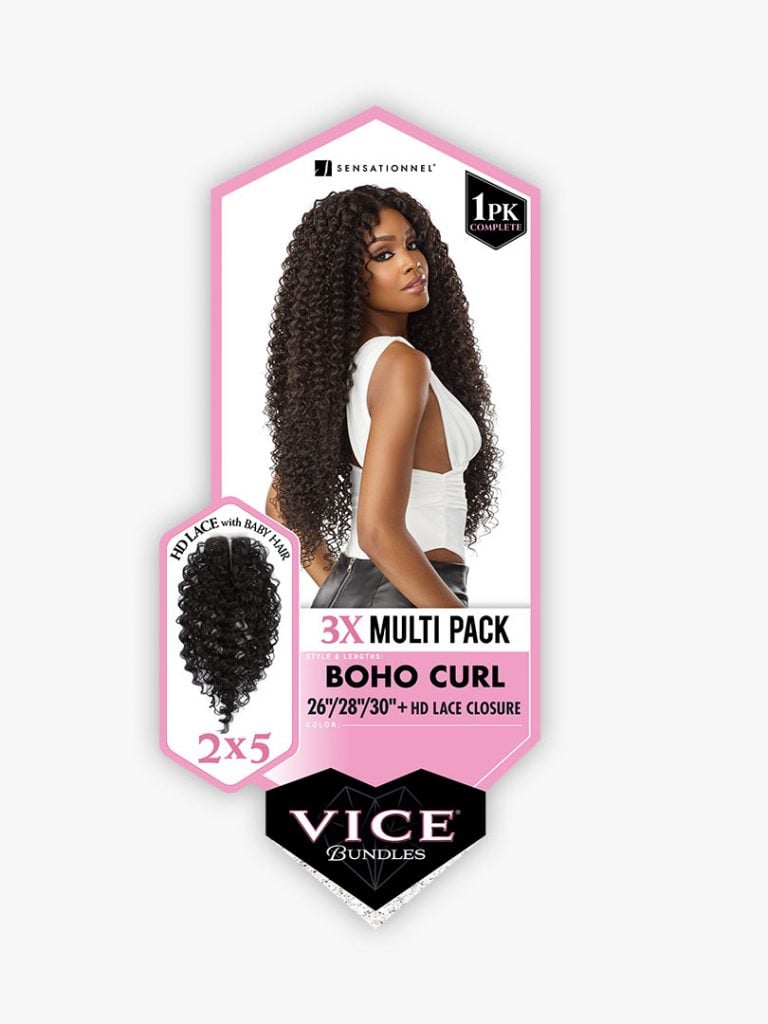 VICE BUNDLE MULTI BOHO CURL 26,28,30
