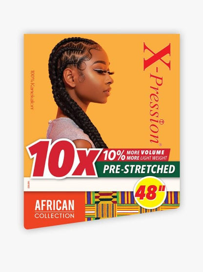 SB 10X X-PRESSION PRE-STRETCHED BRAID 48
