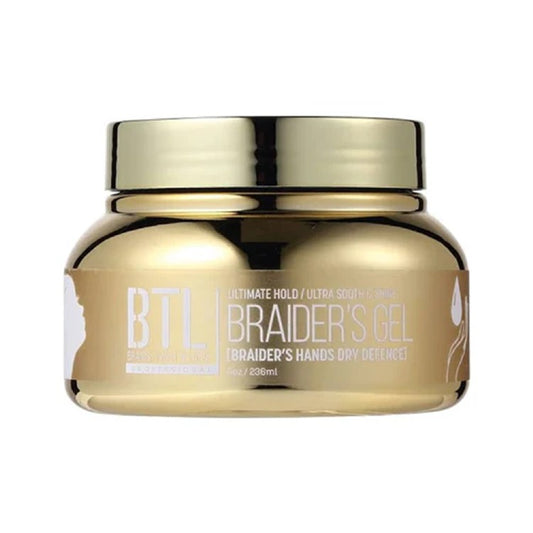 BRAIDING GEL ULTIMATE HOLD-GOLD 8OZ BTLG04