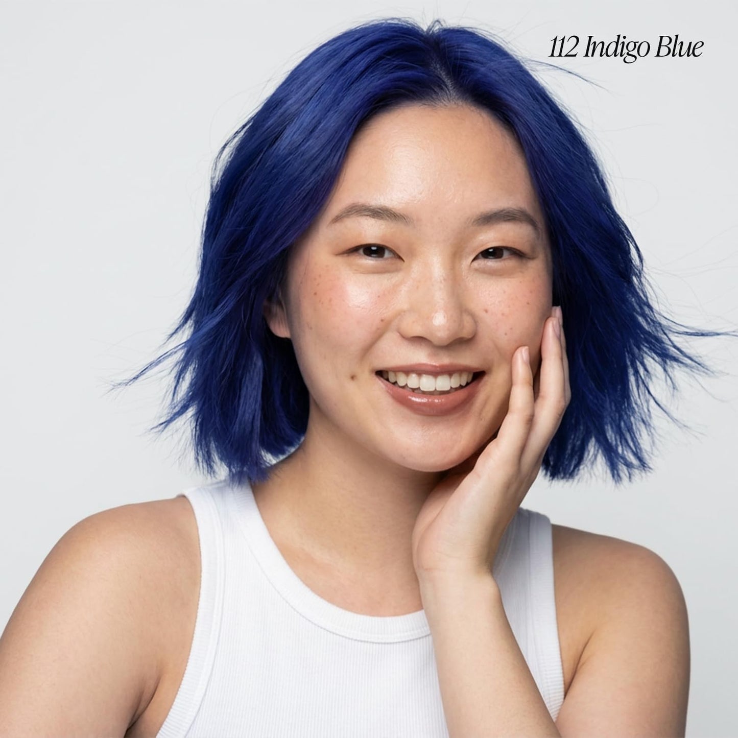 Creative Image Adore Semi-Permanent Hair Color - #112 Indigo Blue - Color 112 swatch