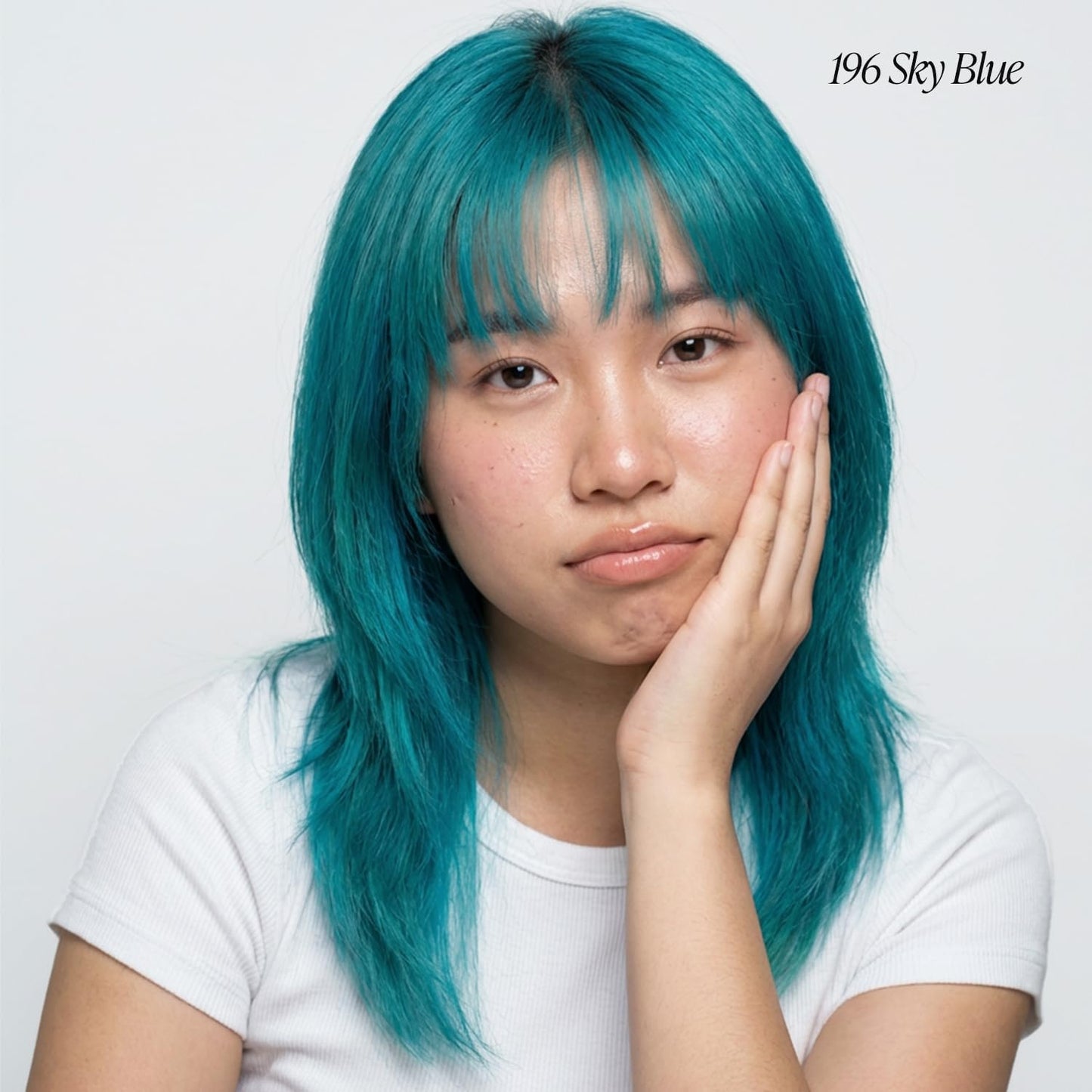 Creative Image Adore Semi-Permanent Hair Color - #196 Sky Blue - Color 196 swatch