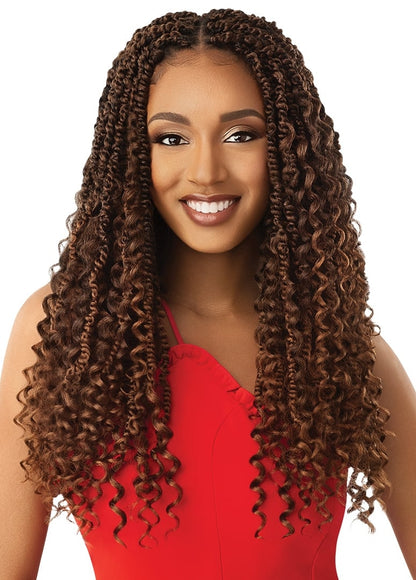 X-PRESSION - TWISTED UP - CROCHET BOHO WAVY BOMB TWIST 20