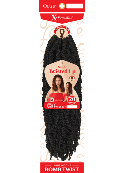 X-PRESSION - TWISTED UP - WAVY BOMB TWIST 12”