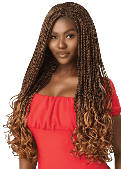 X-PRESSION - TWISTED UP - BOX BRAID FRENCH CURL 22 3X
