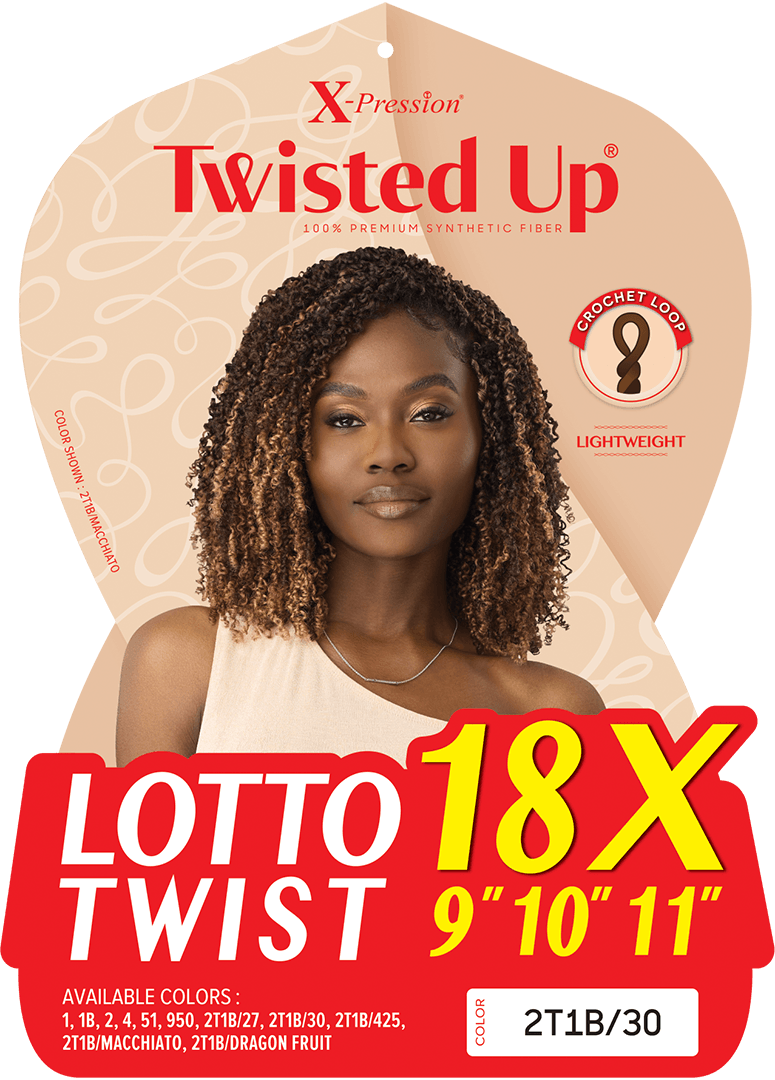 X-PRESSION - TWISTED UP - LOTTO TWIST 9 10 11 18X