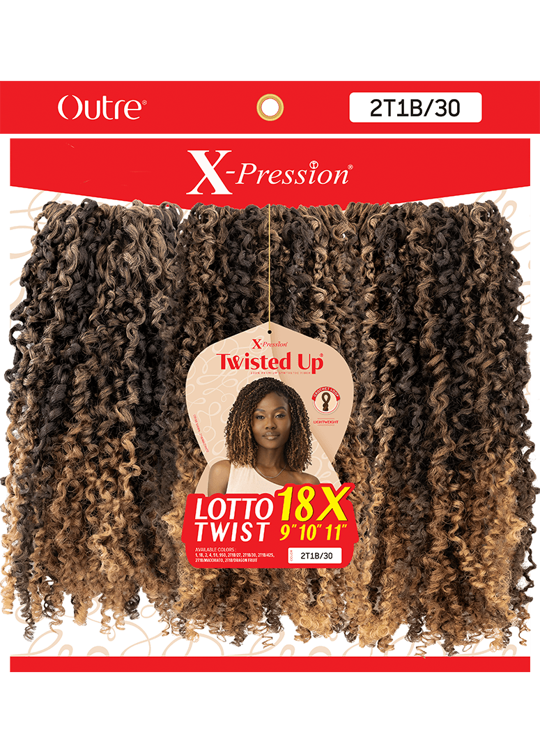 X-PRESSION - TWISTED UP - LOTTO TWIST 9 10 11 18X