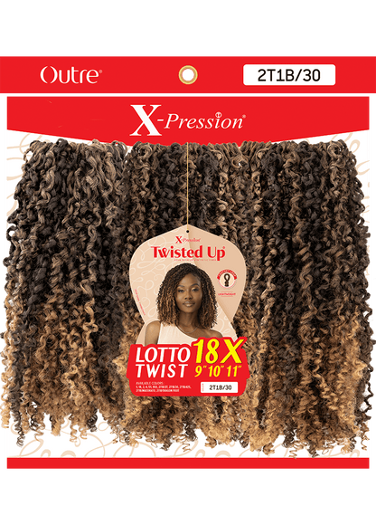 X-PRESSION - TWISTED UP - LOTTO TWIST 9 10 11 18X
