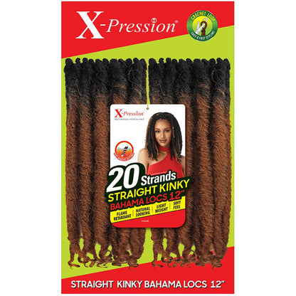X-PRESSION WAVY KINKY BAHAMA LOCS 12