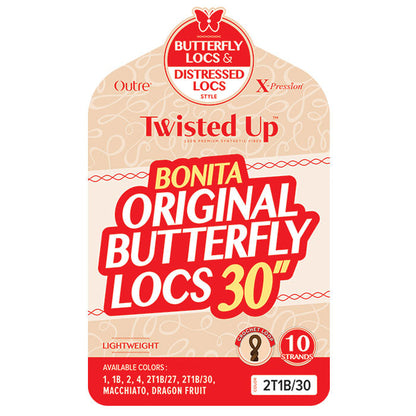 X-PRESSION - TWISTED UP - ORIGINAL BUTTERFLY LOCS 30