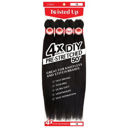 TWISTED UP - DIY PRESTRETCHED BRAID 50 4X