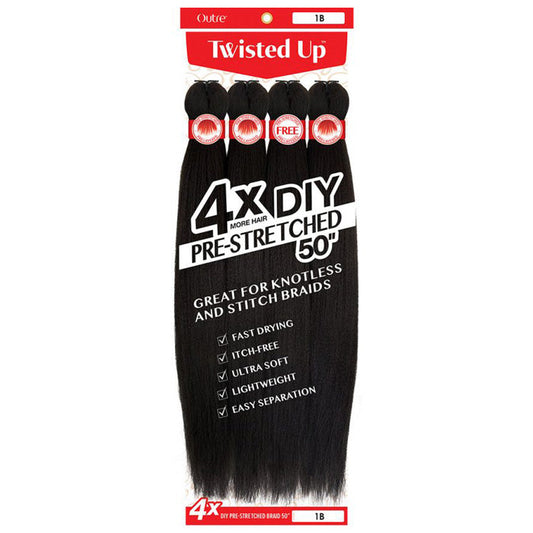 TWISTED UP - DIY PRESTRETCHED BRAID 50 4X