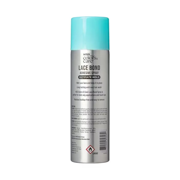 KISS Products Colors & Care Lace Bond Hair Spray - Ultimate Hold - 11.1oz