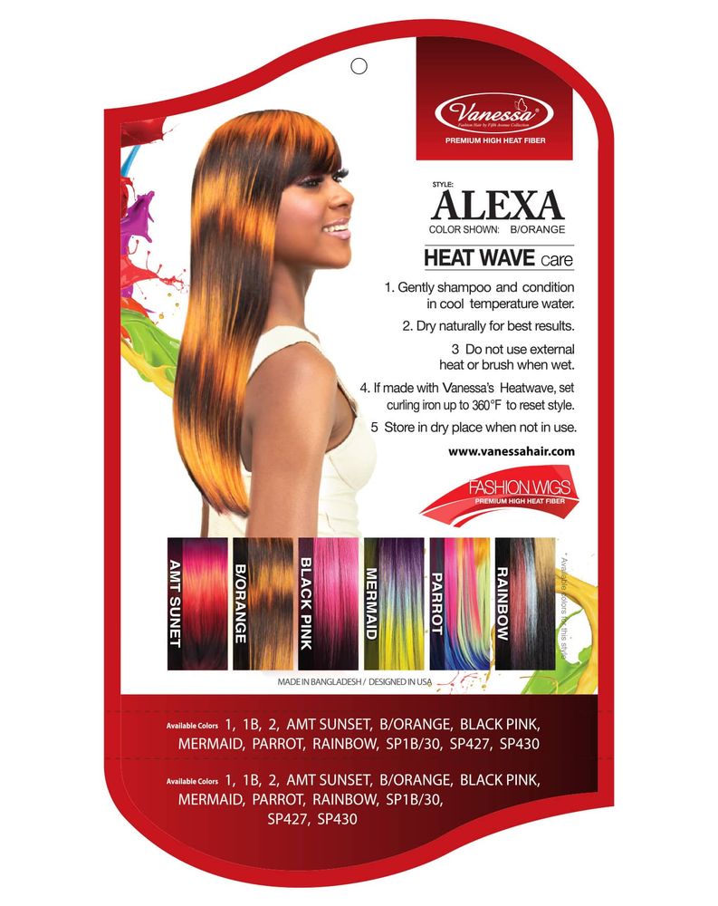 Synthetic Wigs ALEXA