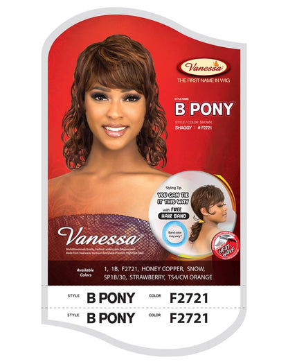 Synthetic Wigs B PONY