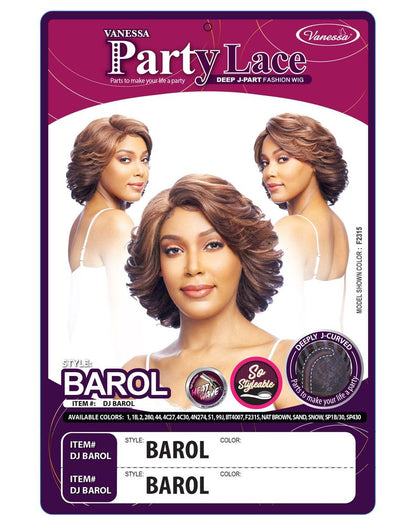 Synthetic Lace Wigs DJ BAROL