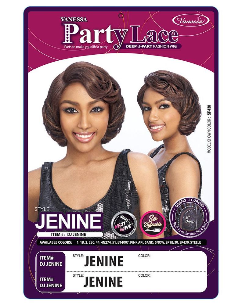 Synthetic Lace Wigs DJ JENINE