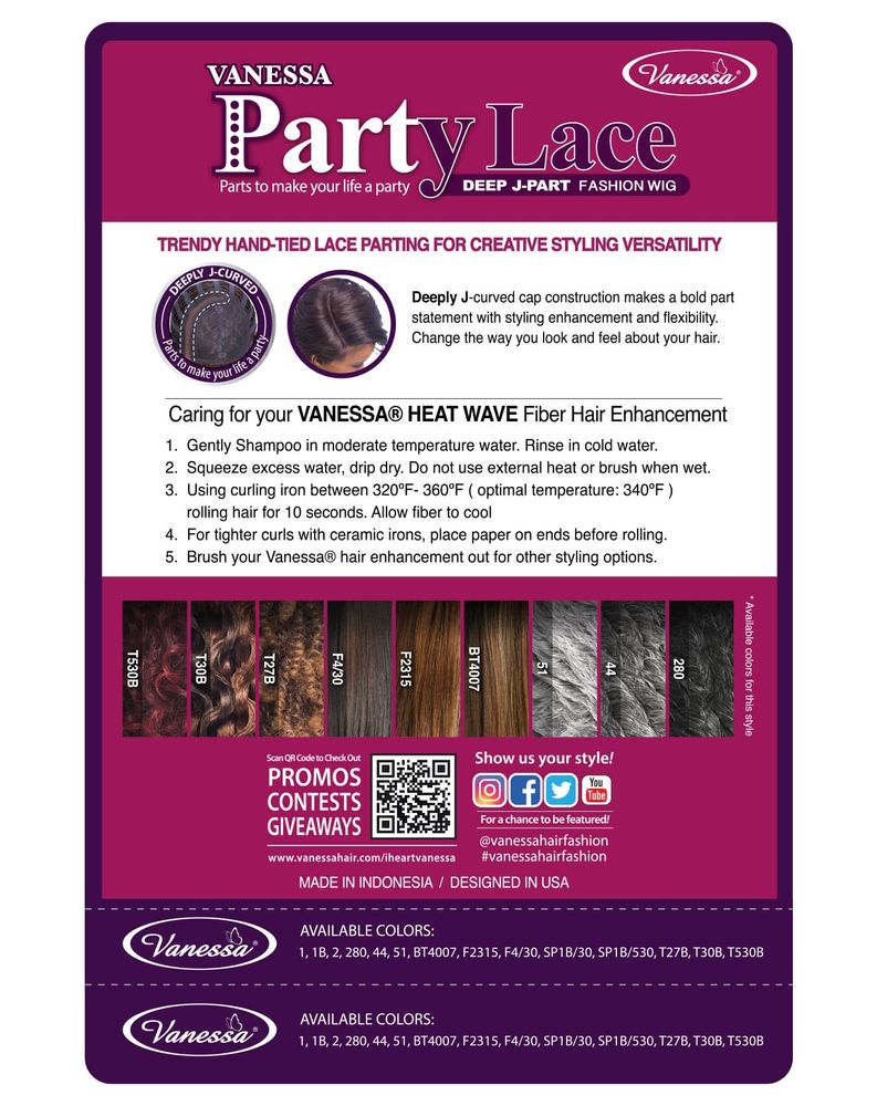 Synthetic Lace Wigs DJ JESSY