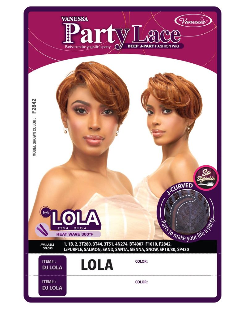 Synthetic Lace Wigs DJ LOLA