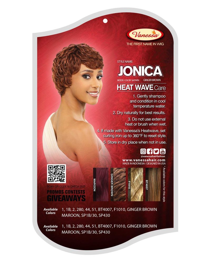 Synthetic Wigs JONICA