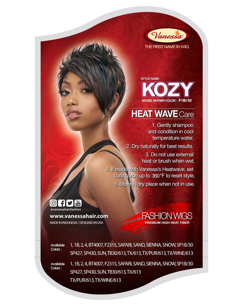 Synthetic Wigs KOZY