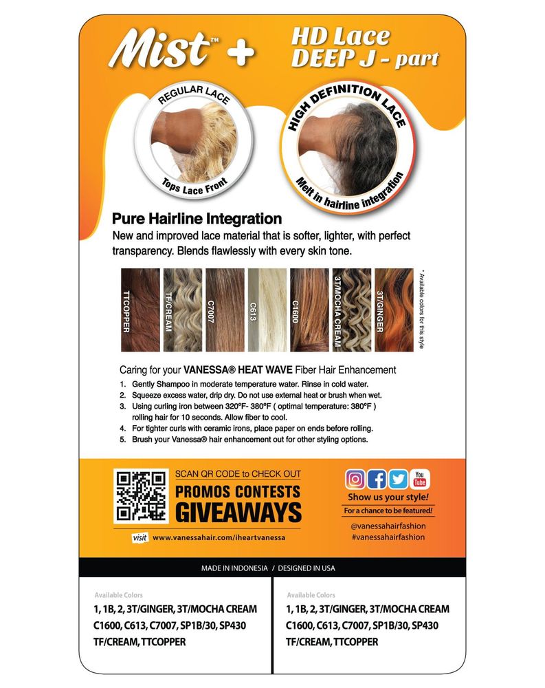 Synthetic Lace Wigs MIST LIVI