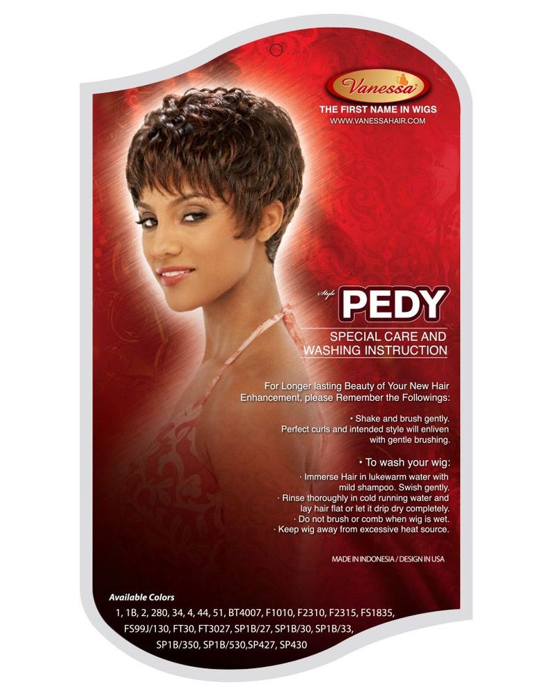 Synthetic Wigs PEDY