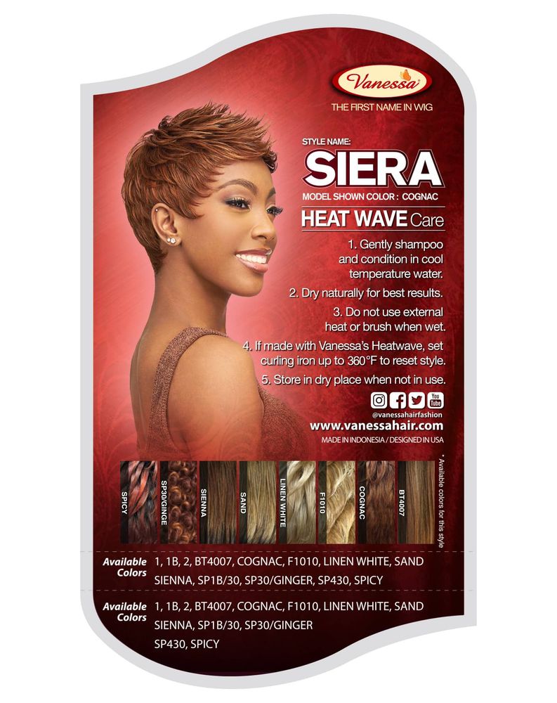 Synthetic Wigs SIERA