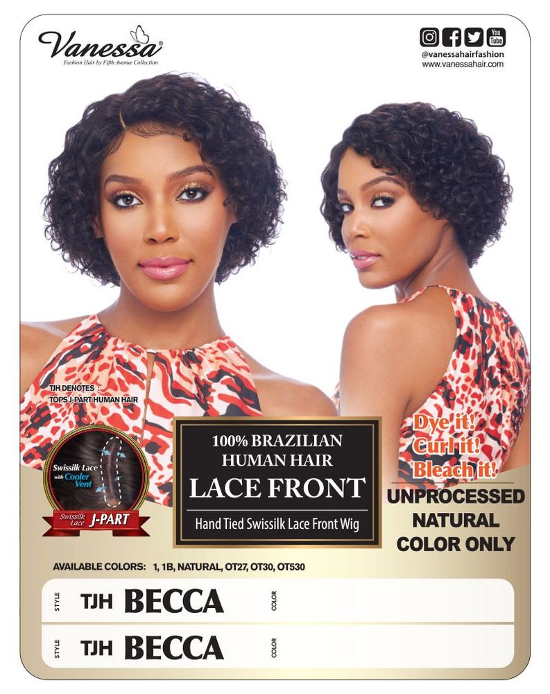 Human Lace Wigs TJH BECCA