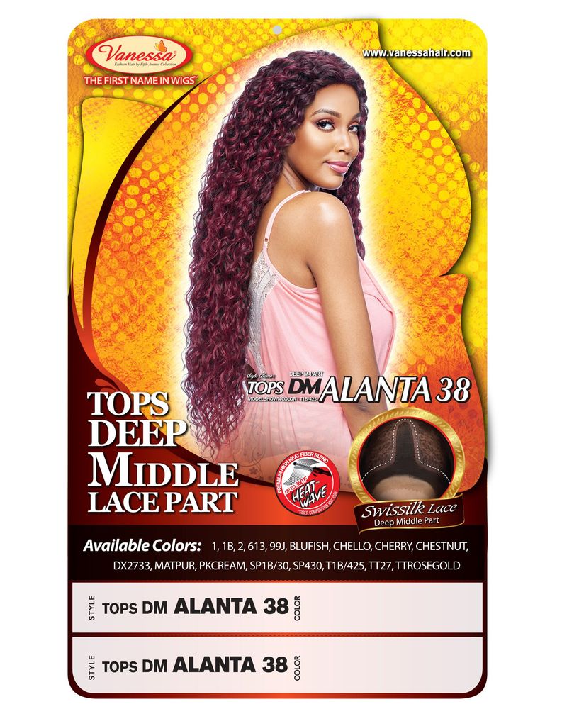 Synthetic Lace Wigs TOPS DM ALANTA 38