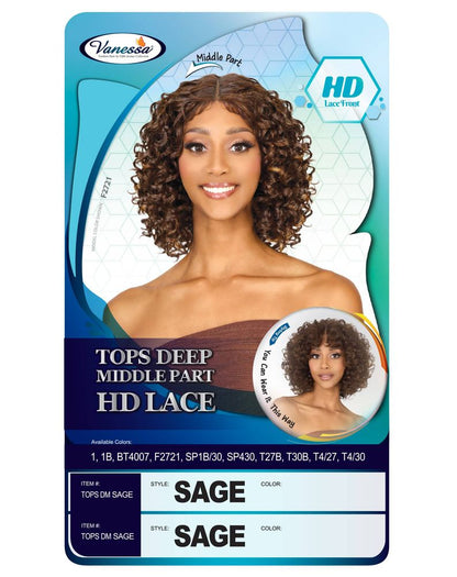 Synthetic Lace Wigs TOPS DM SAGE