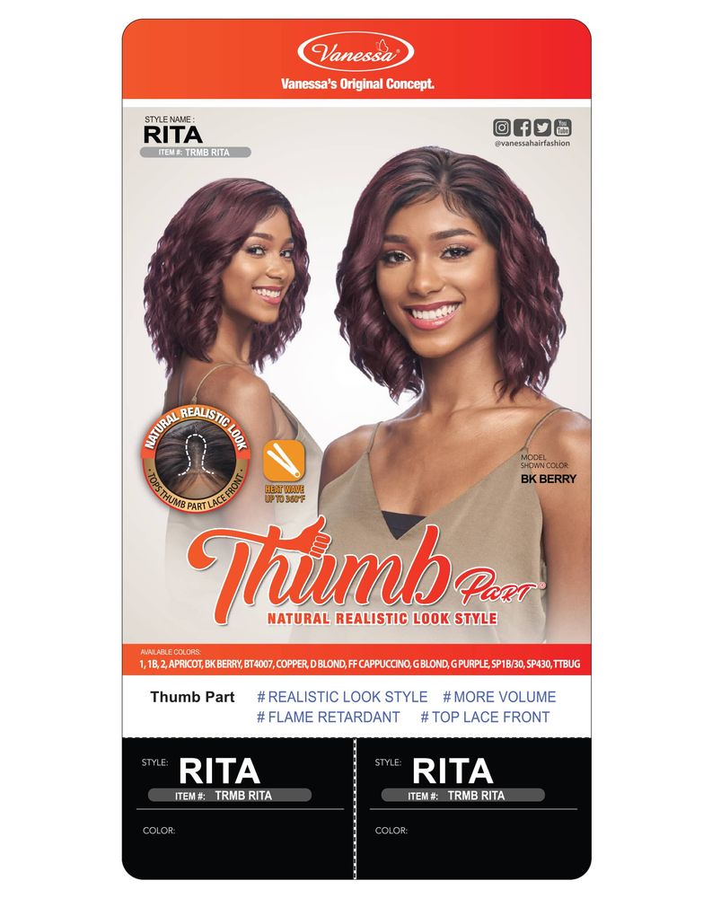 Synthetic Lace Wigs TRMB RITA